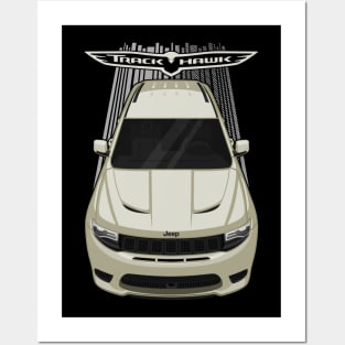 Jeep Grand Cherokee Trackhawk - Ivory 3 White Posters and Art